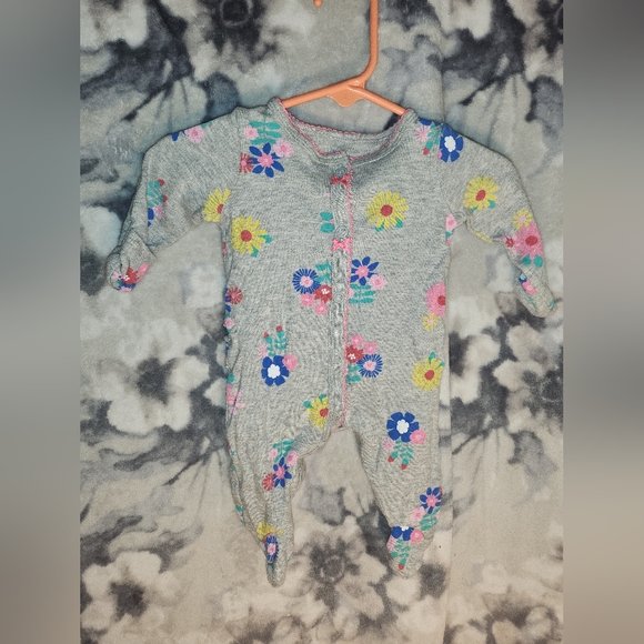 Newborn 5 PC Set Lot Bundle Pajamas PJs infant Sleepsuit Sleepwear Size 0 $25 - Picture 4 of 7